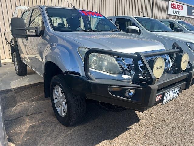 2015 Isuzu D-MAX SX MY15 4X4 Dual Range Titanium Silver