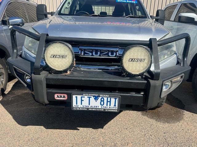2015 Isuzu D-MAX SX MY15 4X4 Dual Range Titanium Silver