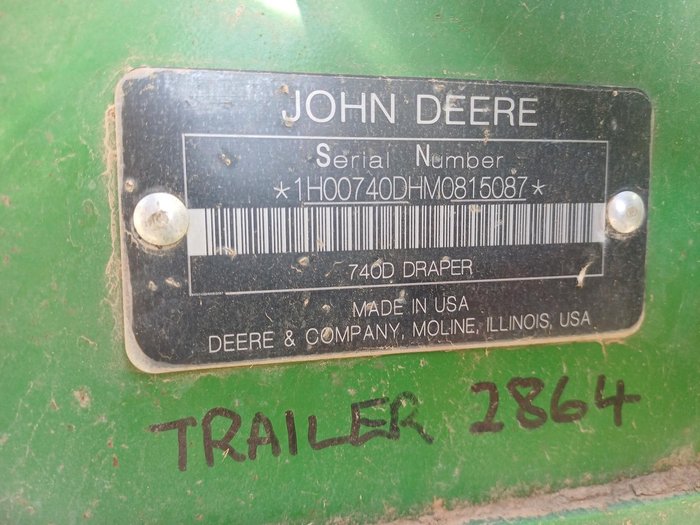2018 John Deere S790 Green