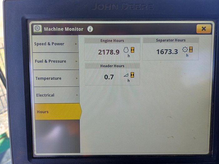 2018 John Deere S790 Green