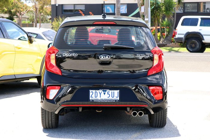 2018 Kia Picanto GT-Line JA MY19 Aurora Black