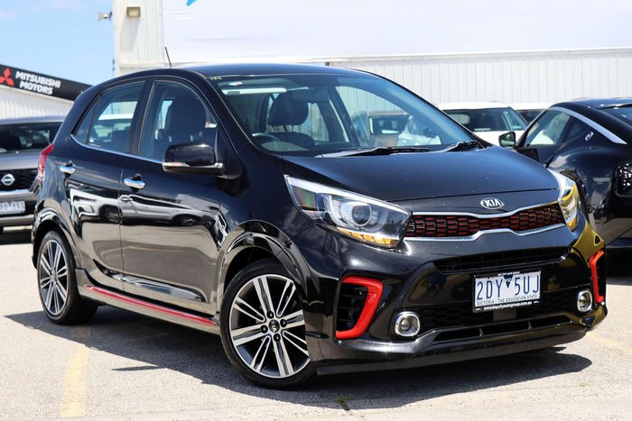 2018 Kia Picanto GT-Line JA MY19 Aurora Black
