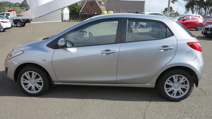 2011 Mazda 2 Neo DE Series 1 MY11 Aluminium