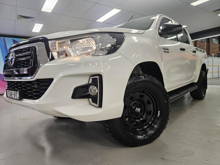 2020 Toyota Hilux SR GUN126R 4X4 Dual Range Glacier White