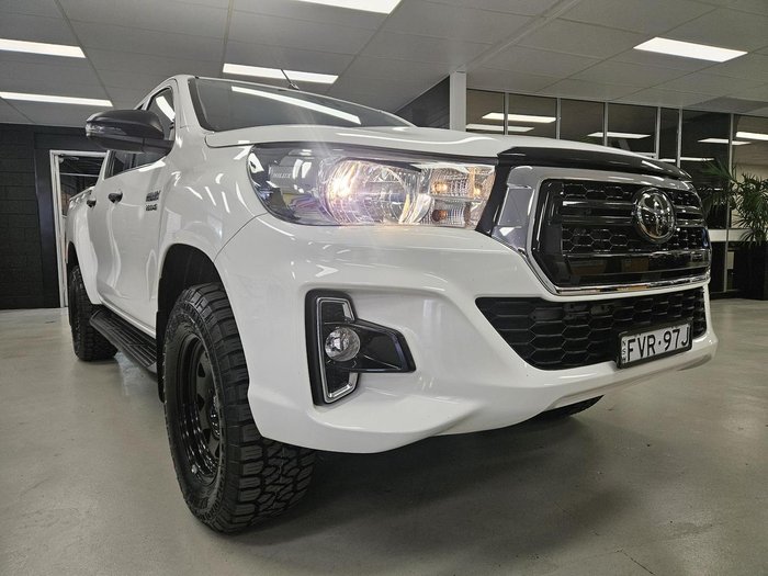 2020 Toyota Hilux SR GUN126R 4X4 Dual Range Glacier White
