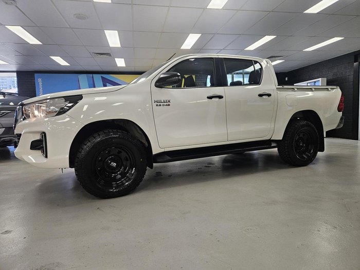 2020 Toyota Hilux SR GUN126R 4X4 Dual Range Glacier White