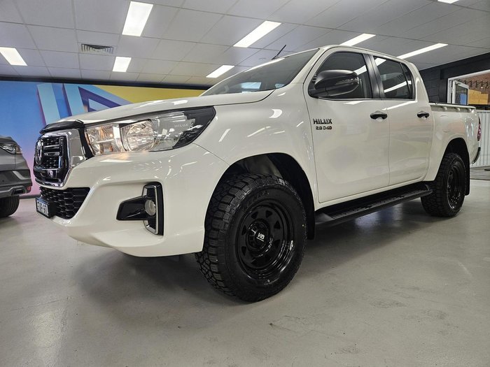 2020 Toyota Hilux SR GUN126R 4X4 Dual Range Glacier White