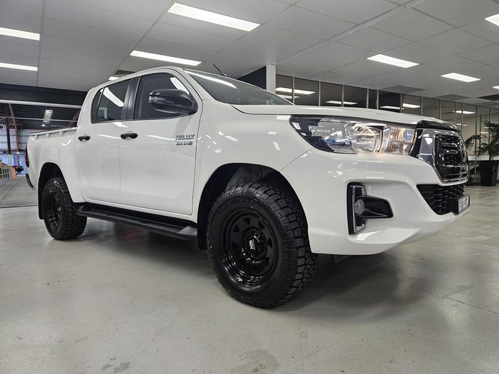 2020 Toyota Hilux SR GUN126R 4X4 Dual Range Glacier White
