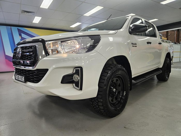 2020 Toyota Hilux SR GUN126R 4X4 Dual Range Glacier White