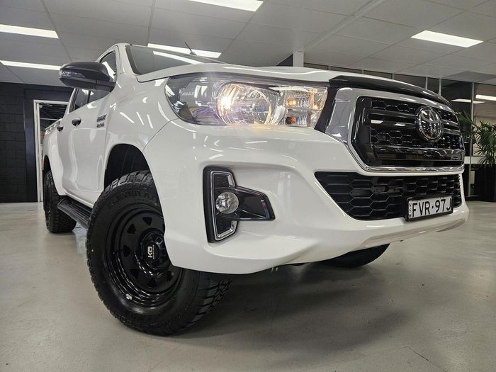 2020 Toyota Hilux SR GUN126R 4X4 Dual Range Glacier White