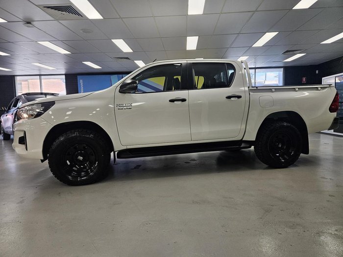 2020 Toyota Hilux SR GUN126R 4X4 Dual Range Glacier White