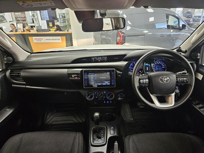 2020 Toyota Hilux SR GUN126R 4X4 Dual Range Glacier White