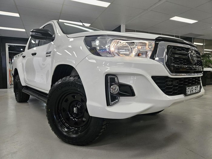 2020 Toyota Hilux SR GUN126R 4X4 Dual Range Glacier White