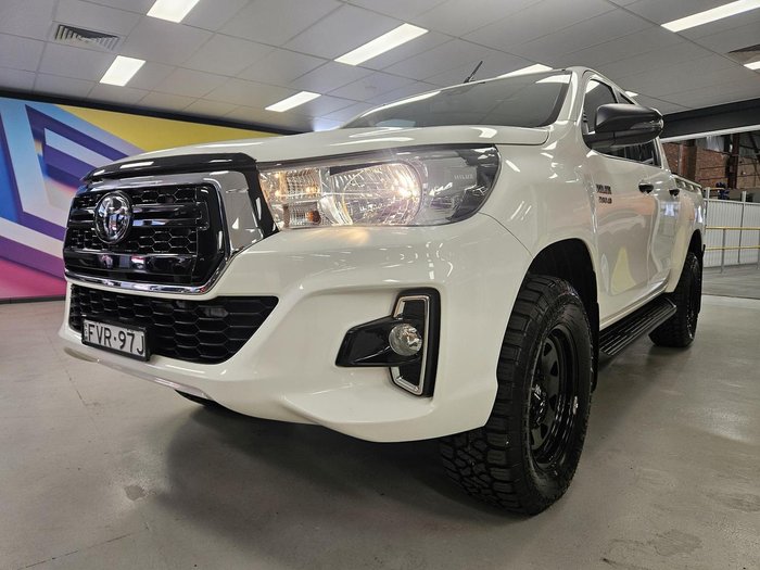 2020 Toyota Hilux SR GUN126R 4X4 Dual Range Glacier White