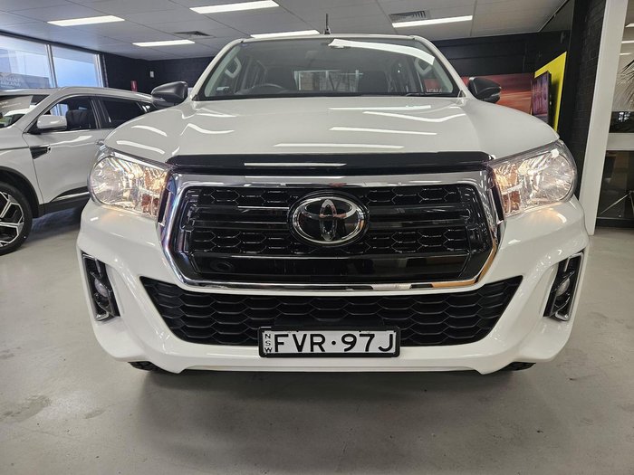 2020 Toyota Hilux SR GUN126R 4X4 Dual Range Glacier White