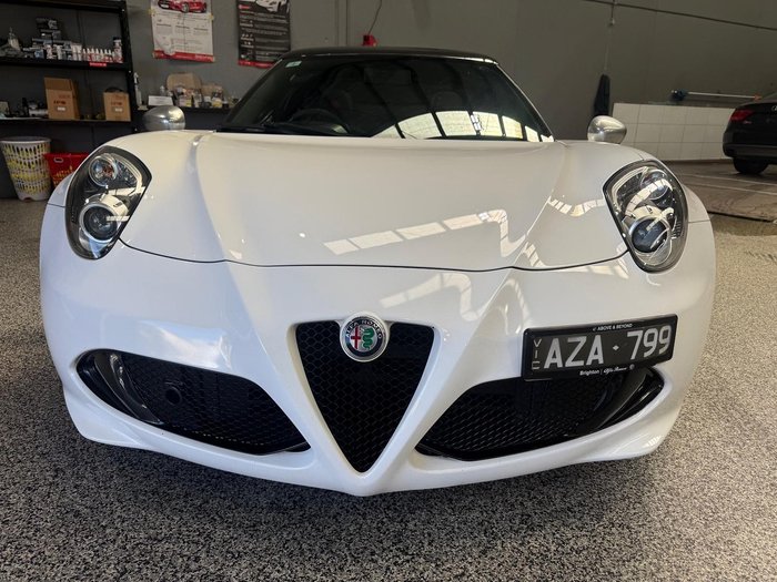 2018 Alfa Romeo 4C Series 1 White