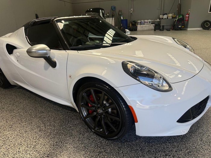 2018 Alfa Romeo 4C Series 1 White