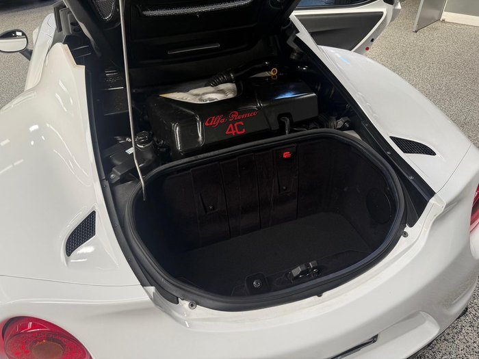 2018 Alfa Romeo 4C Series 1 White