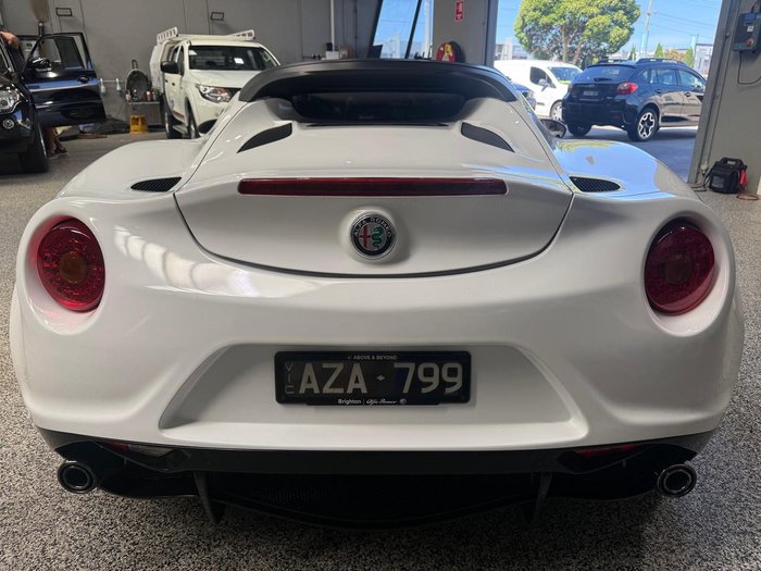 2018 Alfa Romeo 4C Series 1 White