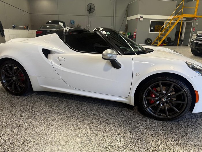2018 Alfa Romeo 4C Series 1 White