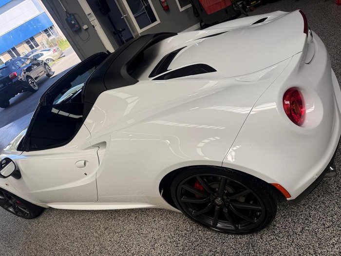 2018 Alfa Romeo 4C Series 1 White