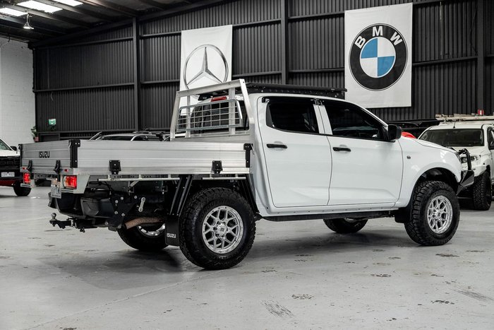 2021 Isuzu D-MAX SX MY21 4X4 Dual Range Mineral White