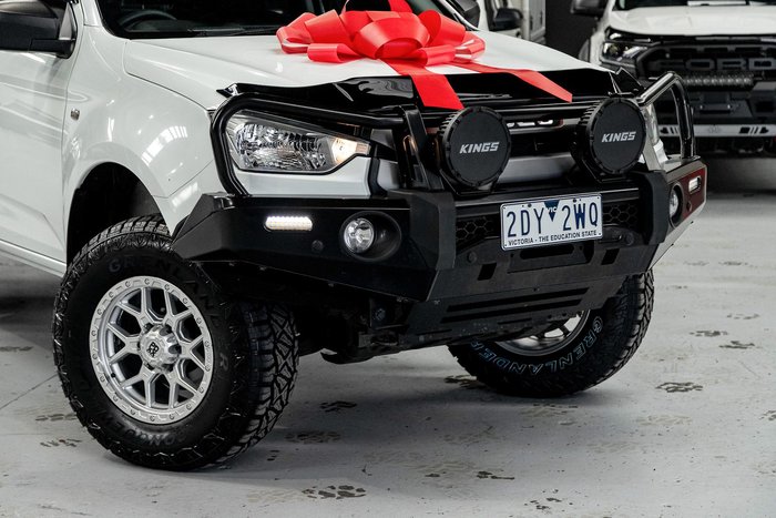 2021 Isuzu D-MAX SX MY21 4X4 Dual Range Mineral White