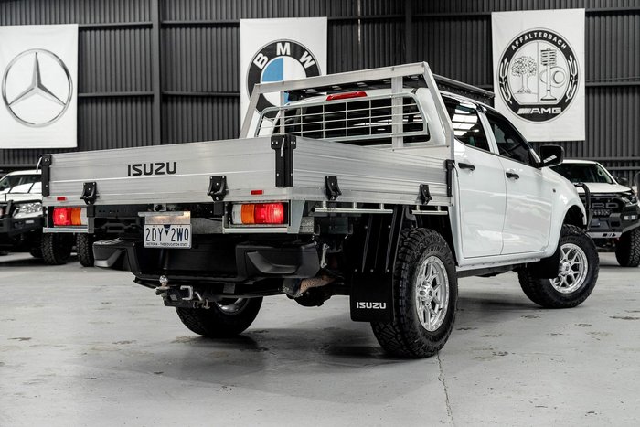 2021 Isuzu D-MAX SX MY21 4X4 Dual Range Mineral White