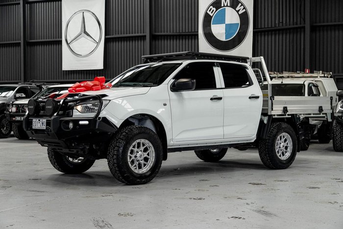 2021 Isuzu D-MAX SX MY21 4X4 Dual Range Mineral White