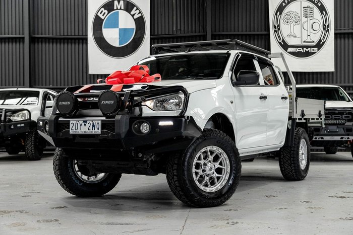 2021 Isuzu D-MAX SX MY21 4X4 Dual Range Mineral White