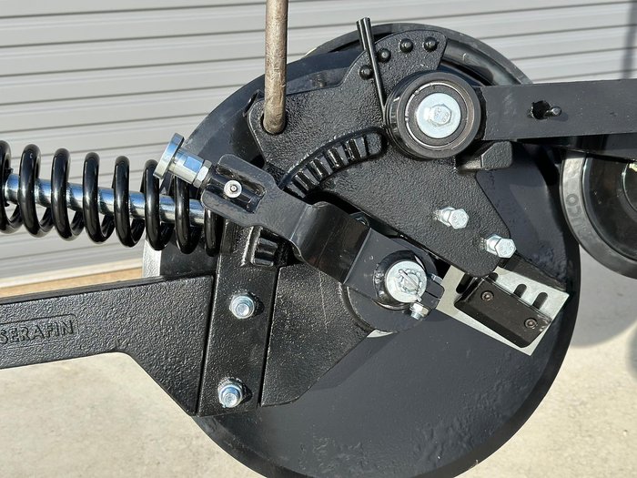 0 Serafin Single Disc Row Unit Black