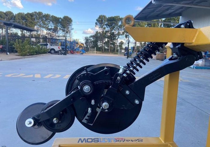 0 Serafin Single Disc Row Unit Black