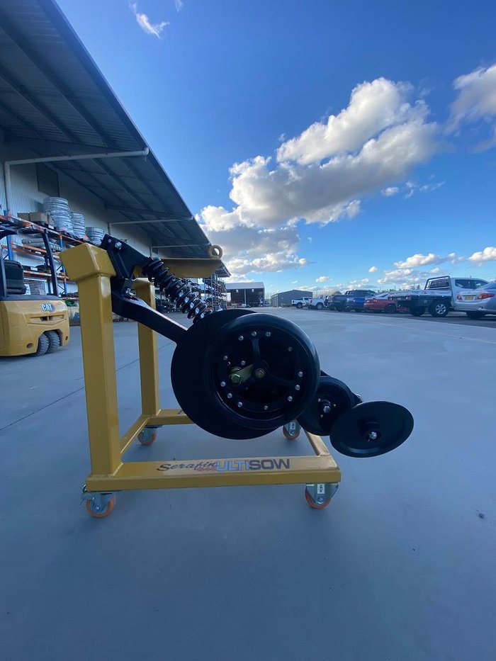 0 Serafin Single Disc Row Unit Black