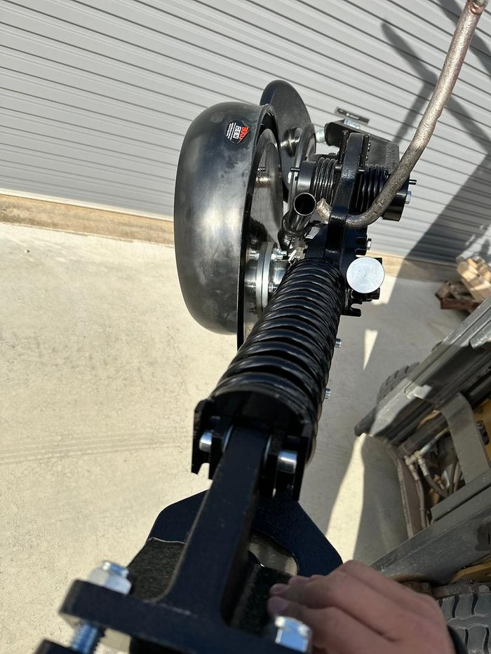 0 Serafin Single Disc Row Unit Black