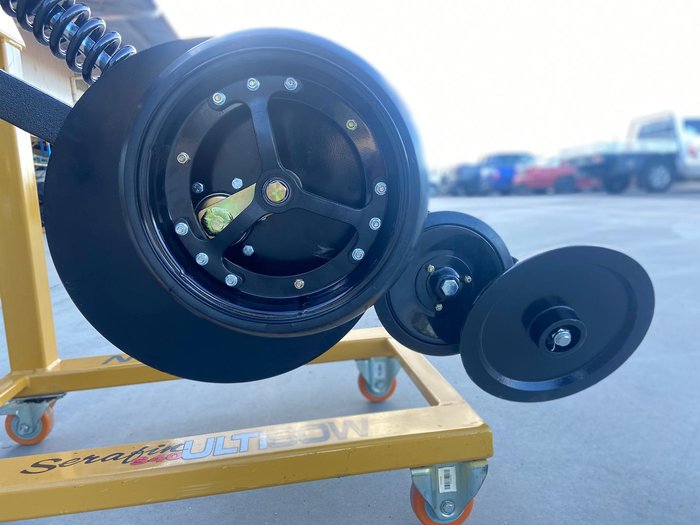 0 Serafin Single Disc Row Unit Black