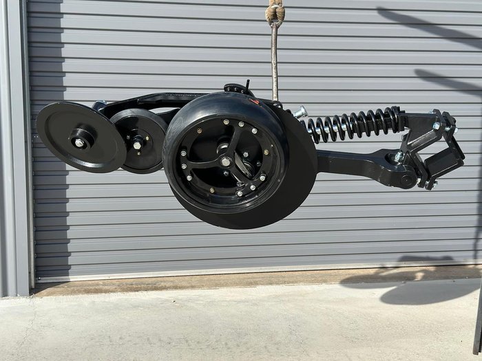 0 Serafin Single Disc Row Unit Black