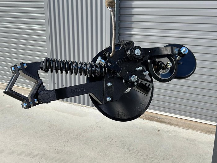 0 Serafin Single Disc Row Unit Black