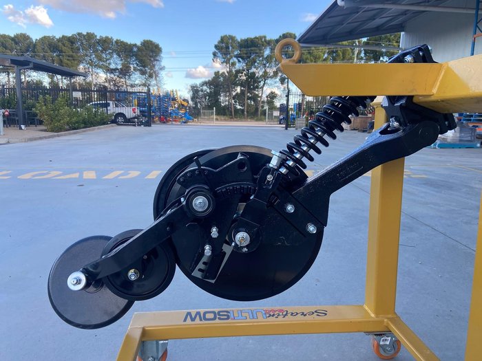 0 Serafin Single Disc Row Unit Black