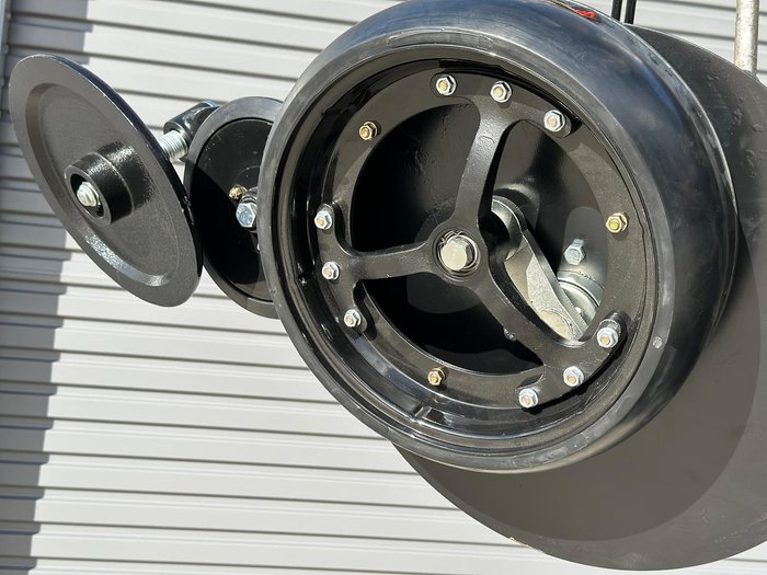 0 Serafin Single Disc Row Unit Black