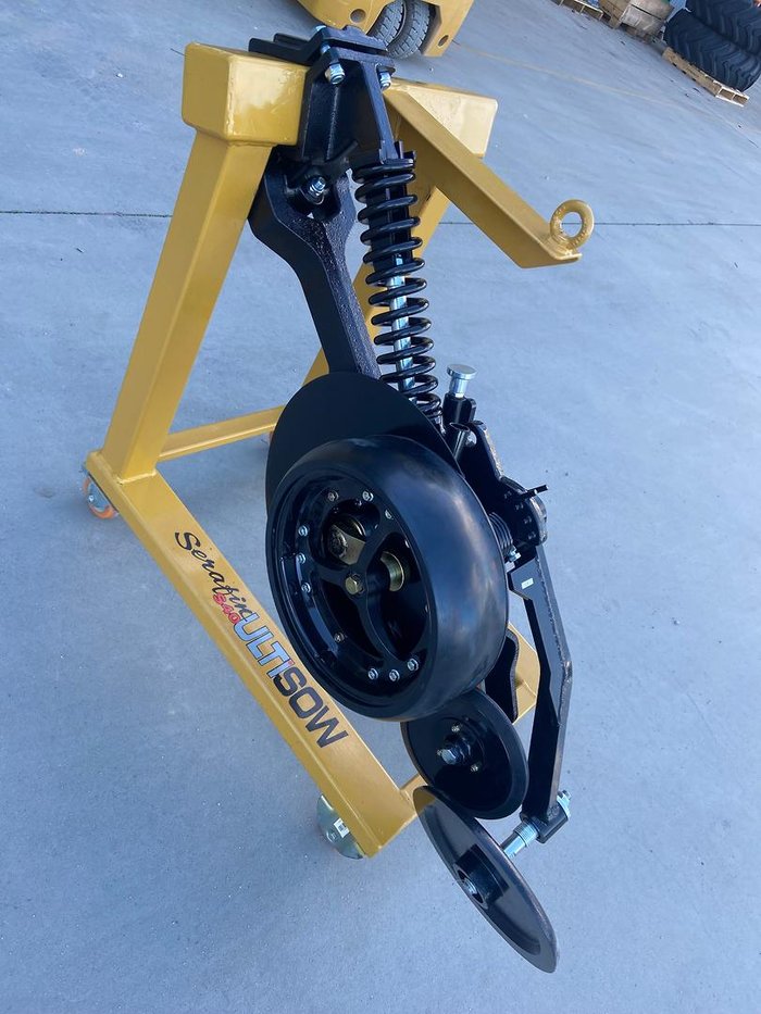 0 Serafin Single Disc Row Unit Black