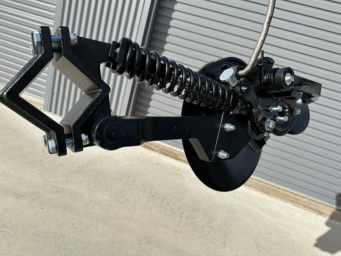 0 Serafin Single Disc Row Unit Black