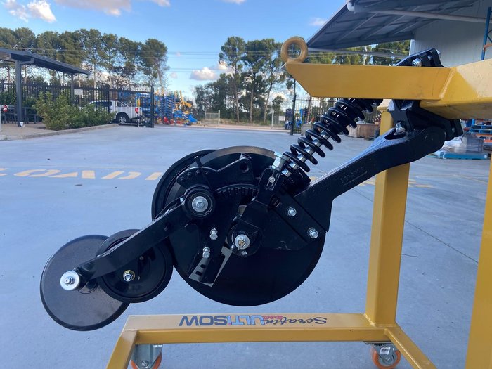 0 Serafin Single Disc Row Unit Black