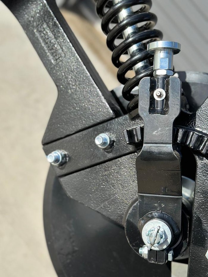 0 Serafin Single Disc Row Unit Black