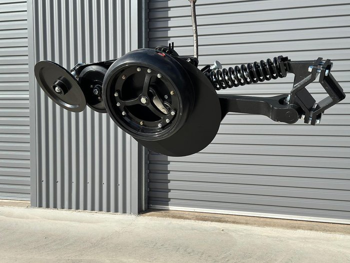 0 Serafin Single Disc Row Unit Black