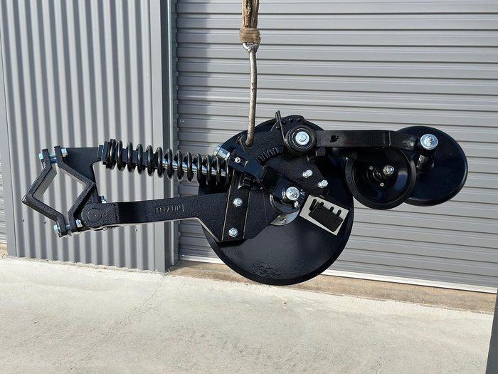 0 Serafin Single Disc Row Unit Black