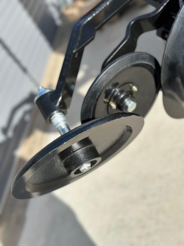 0 Serafin Single Disc Row Unit Black