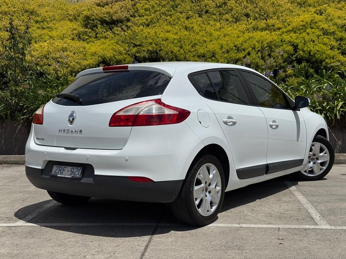 2013 Renault Megane Expression III B95 MY13 Glacier White