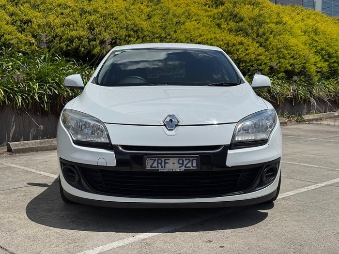 2013 Renault Megane Expression III B95 MY13 Glacier White