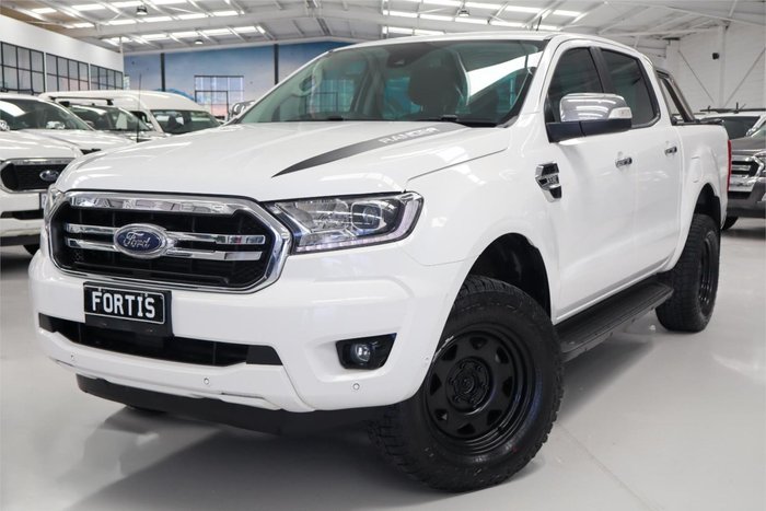 2020 Ford Ranger XLT PX MkIII MY20.75 4X4 Dual Range WHITE