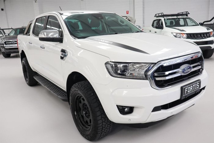 2020 Ford Ranger XLT PX MkIII MY20.75 4X4 Dual Range WHITE